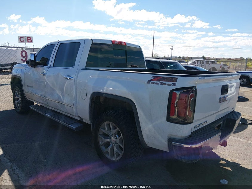 Vin: 3gtu2necxhg135859, lot: 46799361, gmc sierra 1500 slt 20173