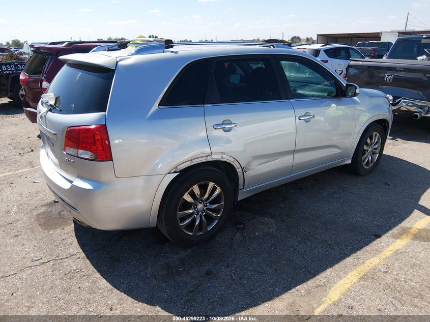 Vin: 5xykw4a22bg093910, lot: 46799386, kia sorento sx v6 20114