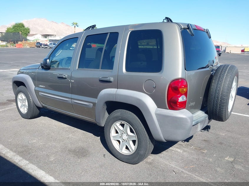 JEEP LIBERTY 2004 VIN 1J4GK48K54W120573