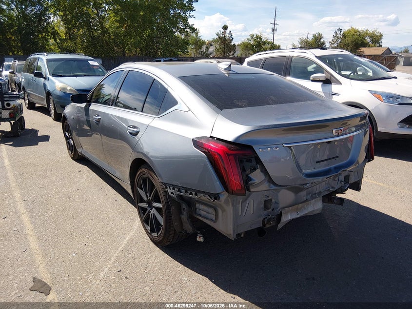 Vin: 1g6dn5rk2l0126484, lot: 46799410, cadillac ct5 premium luxury 20203