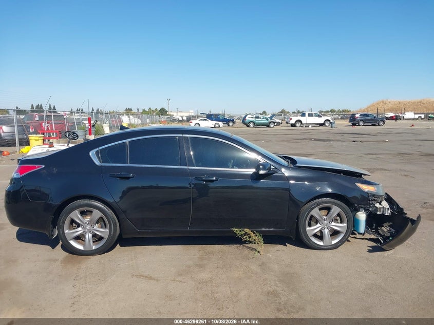 ACURA TL 2013 VIN 19UUA8F77DA003190