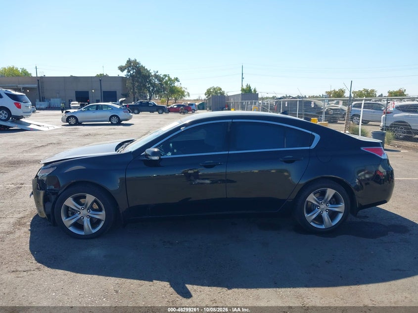 ACURA TL 2013 VIN 19UUA8F77DA003190