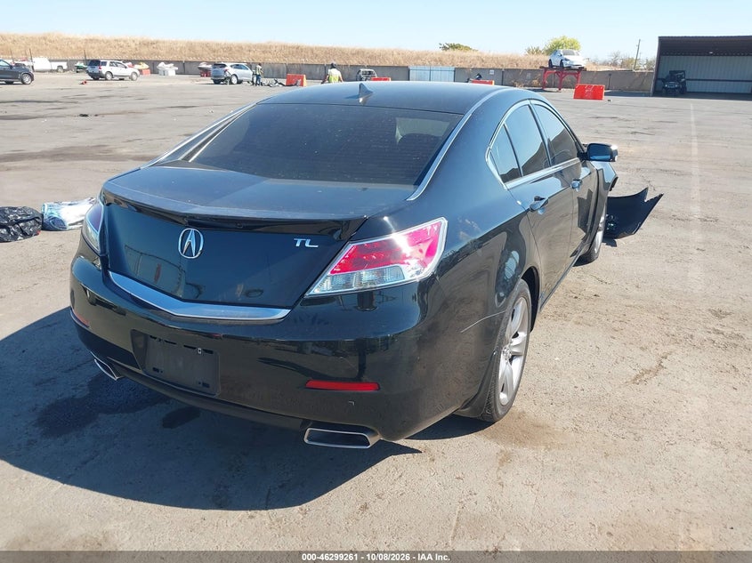 ACURA TL 2013 VIN 19UUA8F77DA003190