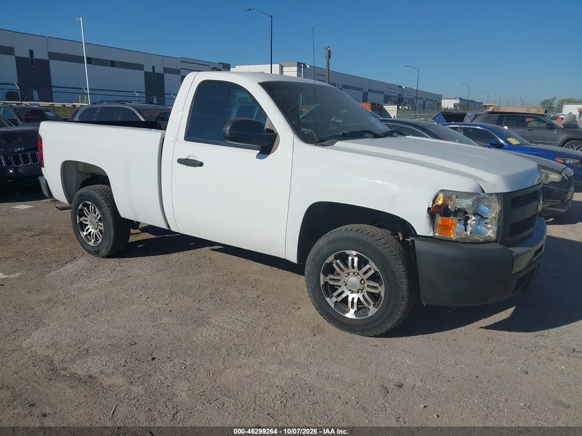 Vin: 1gcpcpex8az204482, lot: 46799427, chevrolet silverado 1500 work truck 2010 img_1