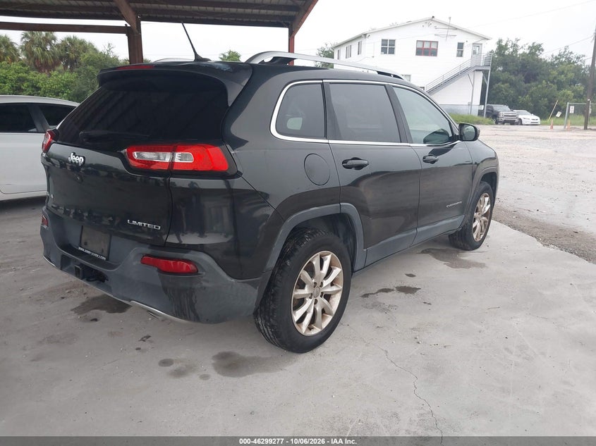 Vin: 1c4pjmds5ew210564, lot: 46799440, jeep cherokee limited 20144