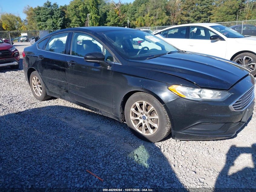 Vin: 3fa6p0g73hr359093, lot: 46799447, ford fusion s 20171