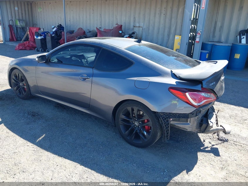 Vin: kmhhu6kj2fu127944, lot: 46799450, hyundai genesis 20153