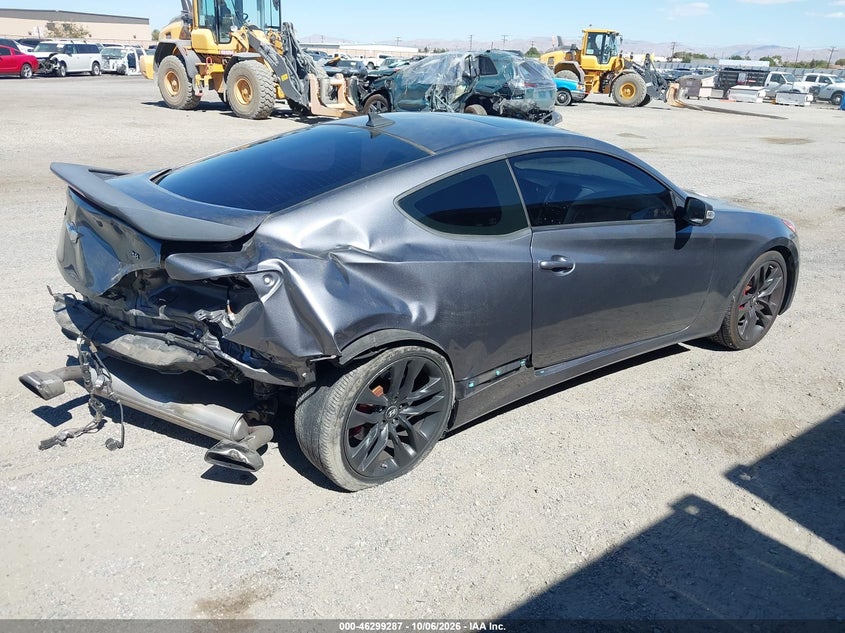 Vin: kmhhu6kj2fu127944, lot: 46799450, hyundai genesis 20154