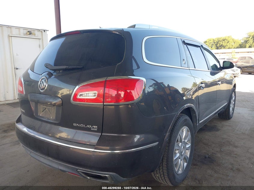 Vin: 5gakvbkd9ej365592, lot: 46799452, buick enclave leather 20144