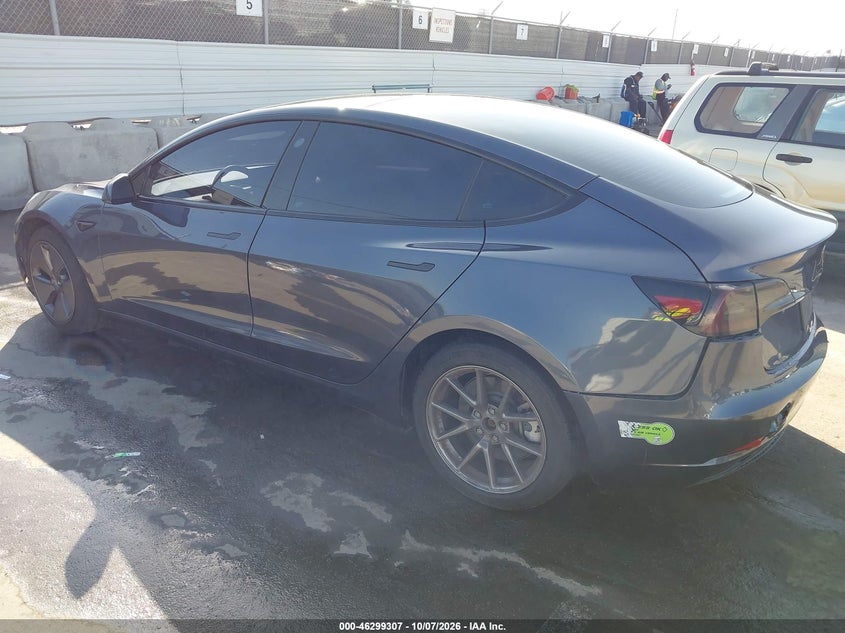 Vin: 5yj3e1ea4pf576028, lot: 46799470, tesla model 3 rear-wheel drive 20233