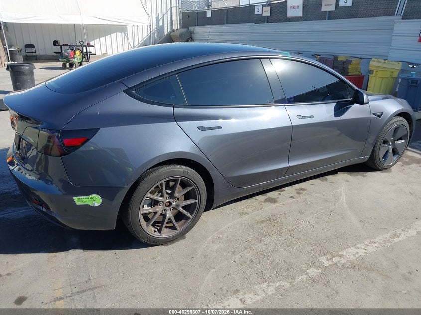 Vin: 5yj3e1ea4pf576028, lot: 46799470, tesla model 3 rear-wheel drive 20234