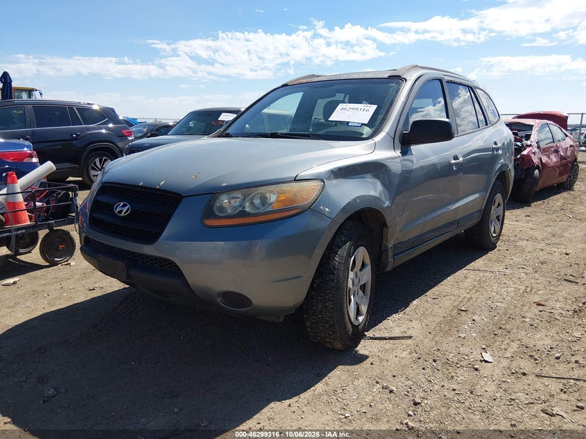 2009 Hyundai Santa Fe Gls, Оба бока, IAAI, VIN 5NMSG13D09H294019 — фото 2