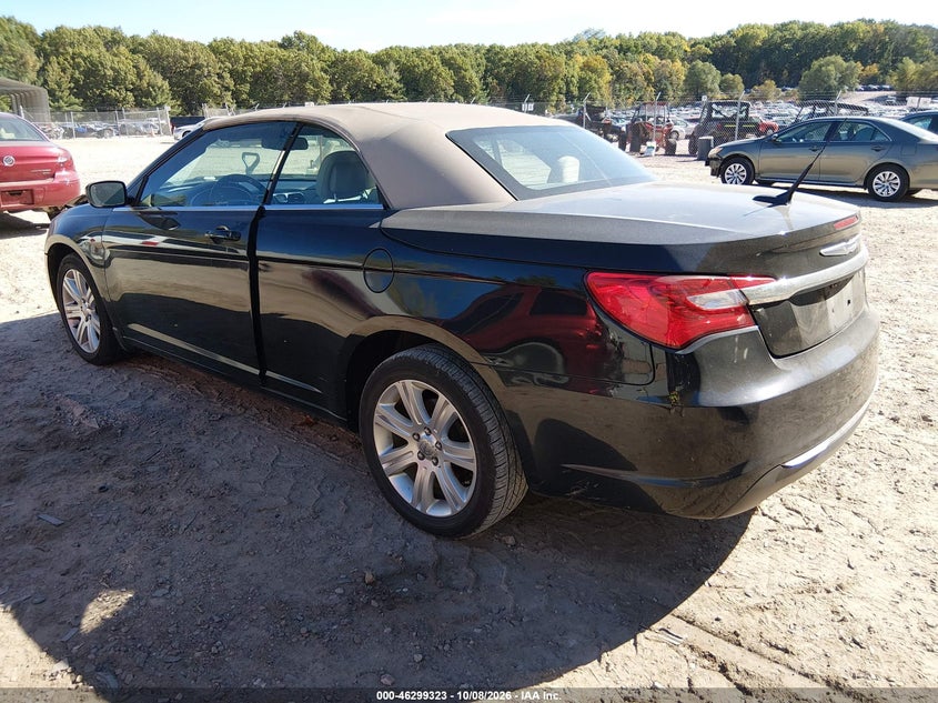 Vin: 1c3bc2ebxbn613291, lot: 46799486, chrysler 200 touring 20113
