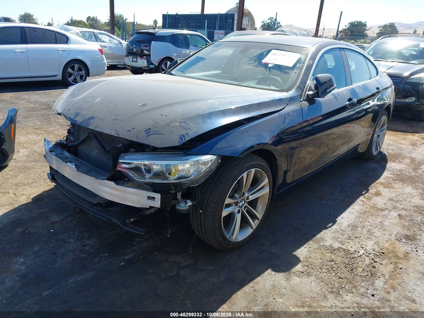 Vin: wba4f7c34hg788411, lot: 46799495, bmw 430i gran coupe 20172