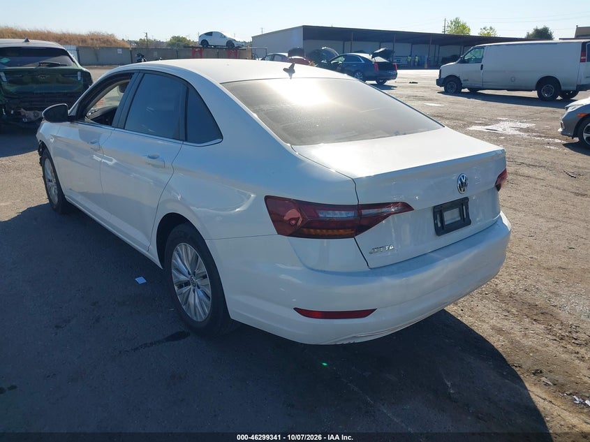 Vin: 3vwc57bu2km112318, lot: 46799504, volkswagen jetta 1.4t r-line/1.4t s/1.4t se 20193