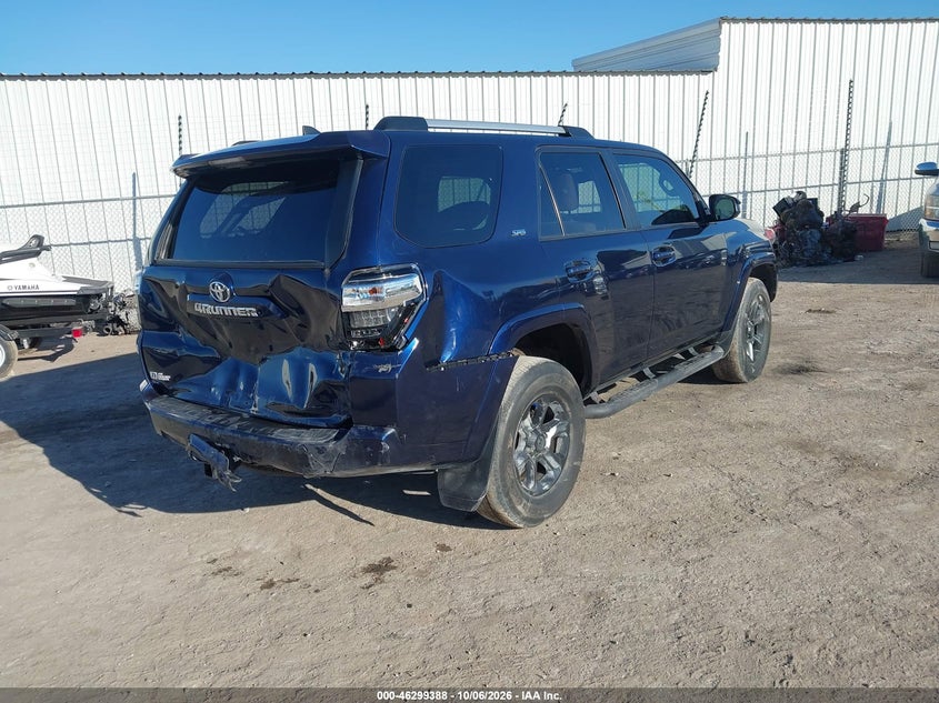 Vin: jtebu5jr4l5745439, lot: 46799551, toyota 4runner sr5 20204