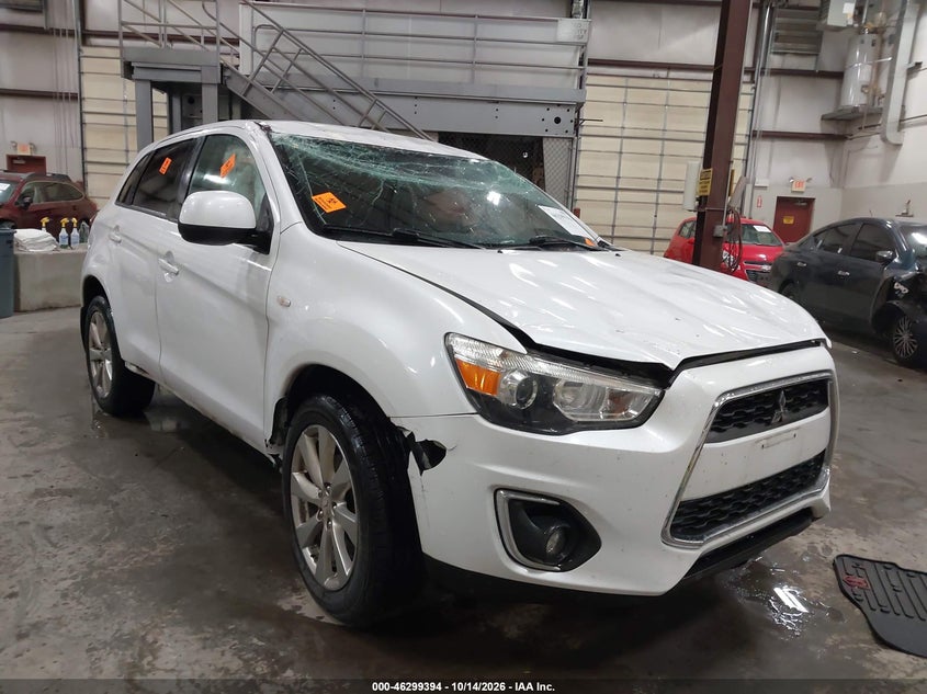 Vin: 4a4ar3au6fe055568, lot: 46799557, mitsubishi outlander sport es 2015 img_1