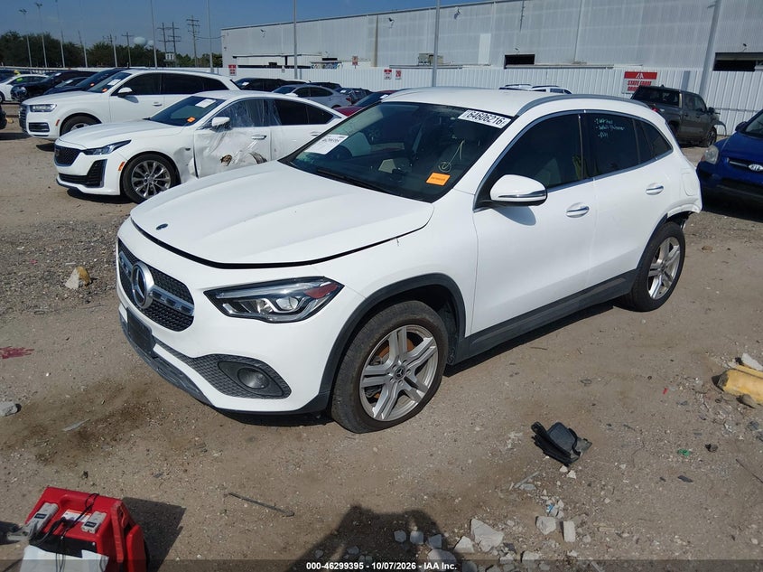 Vin: w1n4n4gb3mj228701, lot: 46799558, mercedes-benz gla 250 20212
