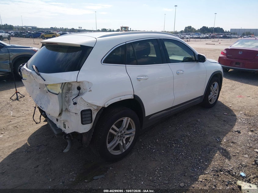 Vin: w1n4n4gb3mj228701, lot: 46799558, mercedes-benz gla 250 20214