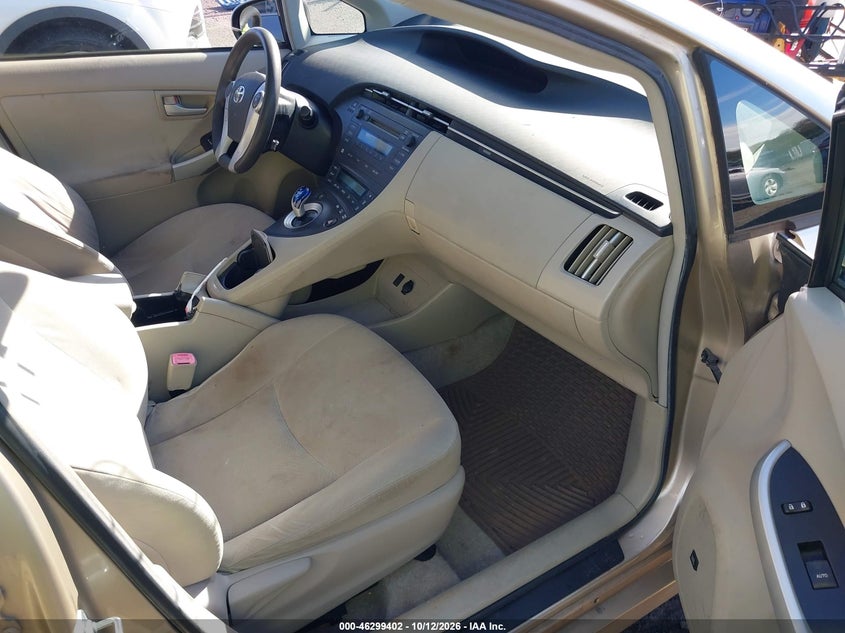 TOYOTA PRIUS 2010 VIN JTDKN3DU2A0173559