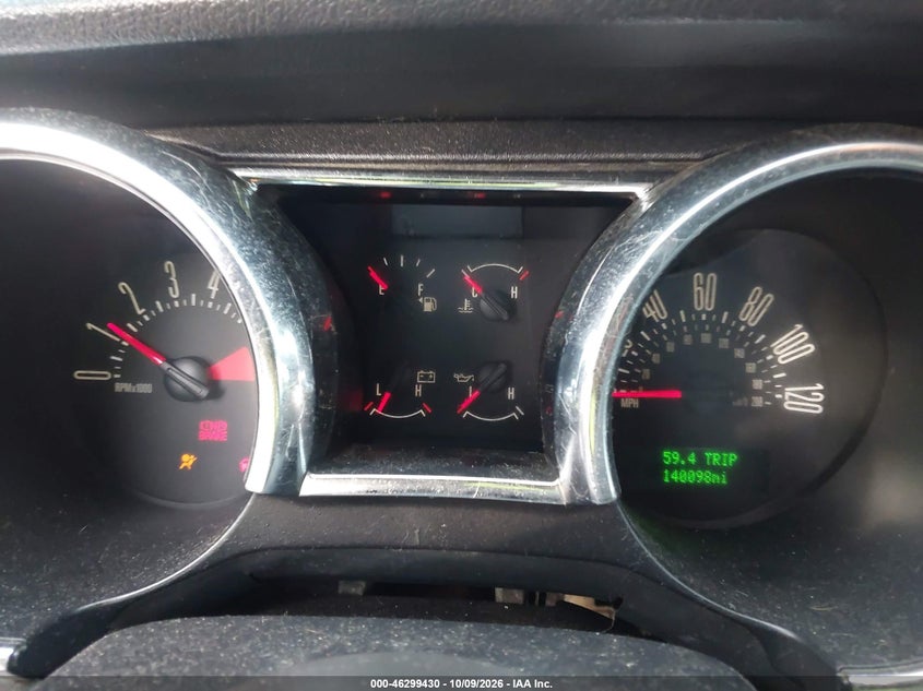 FORD MUSTANG 2006 VIN 1ZVFT84N865143227