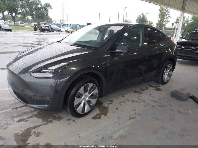 Vin: 7saygded5rf039802, lot: 46799659, tesla model y long range single motor rear-wheel drive/rwd 20242