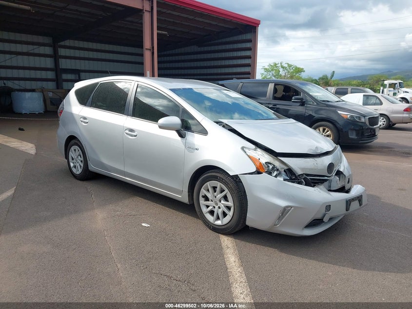 Vin: jtdzn3euxc3131722, lot: 46799665, toyota prius v five/three/two 2012 img_1