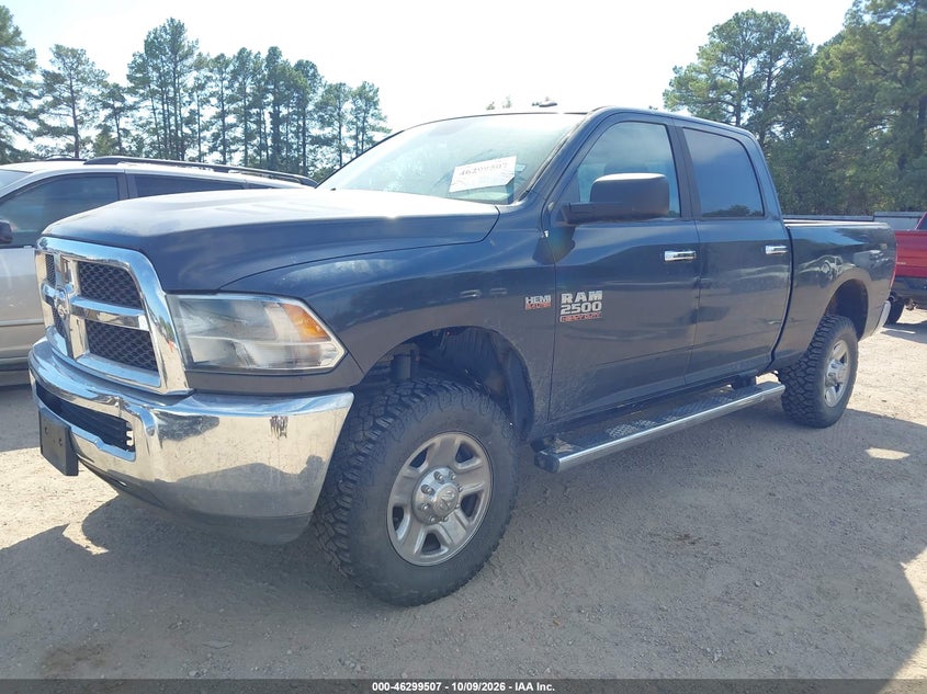 Vin: 3c6ur5dj8jg245544, lot: 46799670, ram 2500 slt  4x4 6'4 box 20182