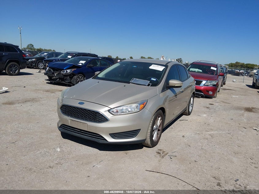 Vin: 1fadp3f2xhl263362, lot: 46799672, ford focus se 20172