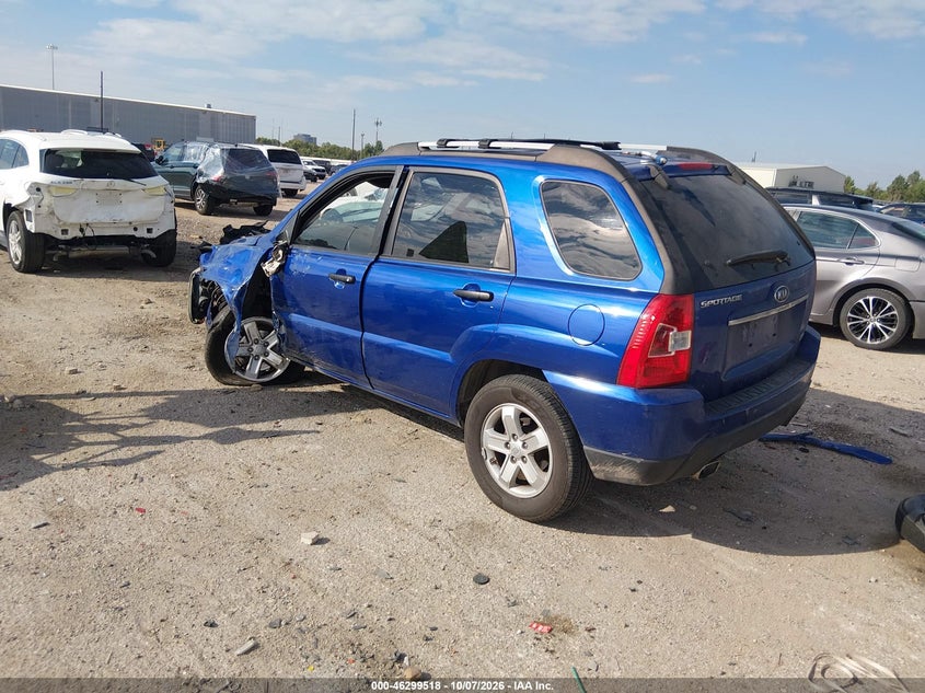 Vin: kndkg3a34a7720456, lot: 46799681, kia sportage lx v6 20103