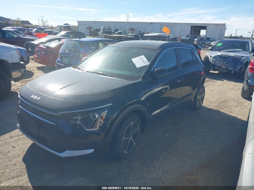 Vin: kndcp3le4t5375673, lot: 46799694, kia niro lx 20262
