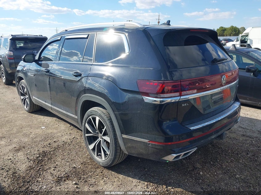 Vin: 1v2fr2ca3rc537682, lot: 46799704, volkswagen atlas 2.0t sel premium r-line 20243
