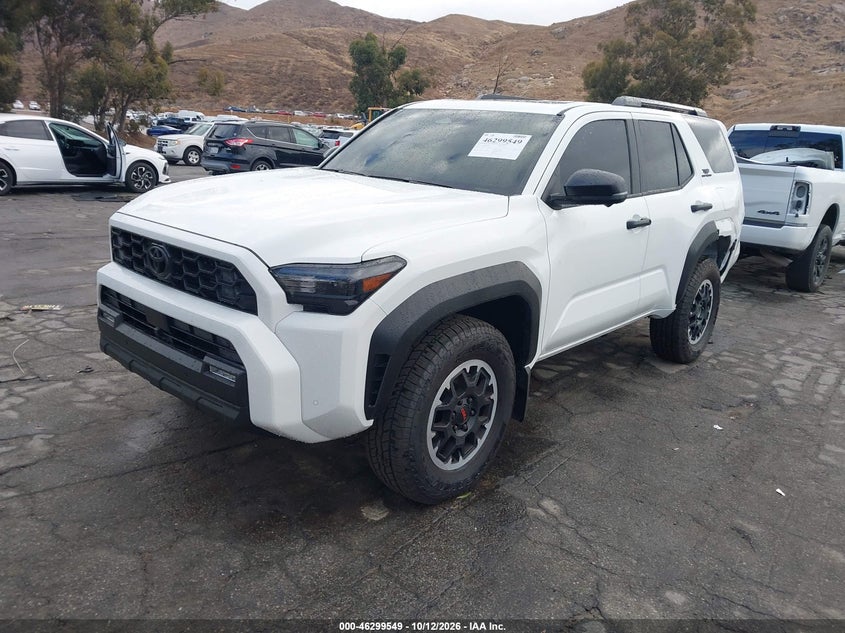 Vin: jteva5br6t5148779, lot: 46799712, toyota 4runner trd off road premium 20262