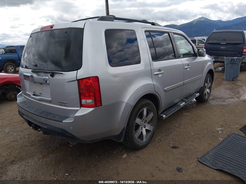 Vin: 5fnyf4h91cb011171, lot: 46799735, honda pilot touring 20124