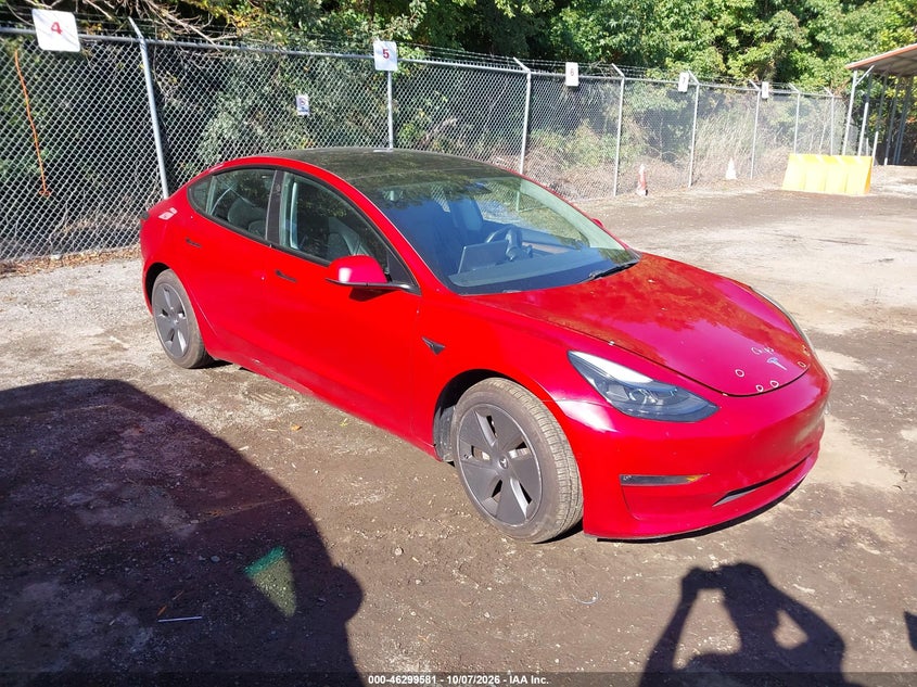 Vin: 5yj3e1eb5nf179983, lot: 46799744, tesla model 3 long range dual motor all-wheel drive 20221