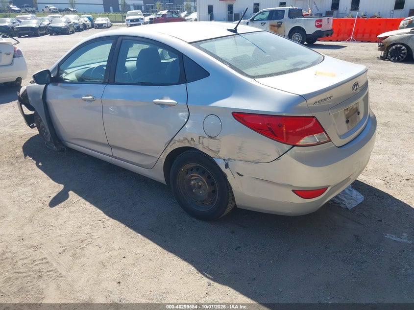 Vin: kmhct4ae5hu315849, lot: 46799747, hyundai accent se 20173