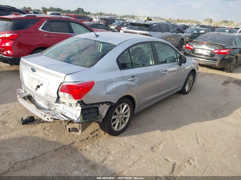 Vin: jf1gjac6xdh029004, lot: 46799750, subaru impreza 2.0i premium 20134
