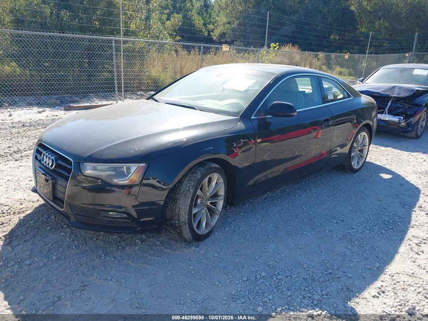 Vin: wau3fafr8da004091, lot: 46799761, audi a5 2.0t premium 20132
