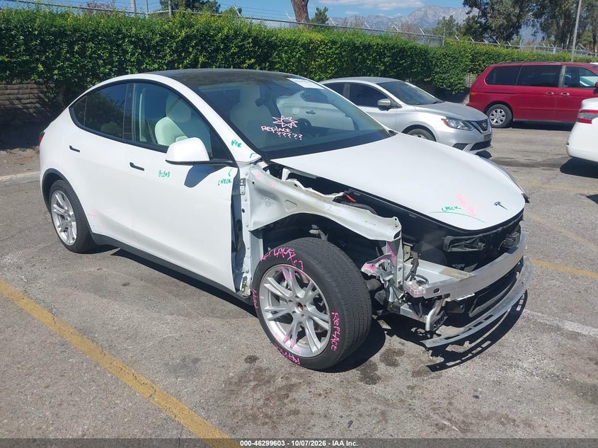Vin: 5yjygded0mf122088, lot: 46799766, tesla model y standard range rear-wheel drive 2021 img_1