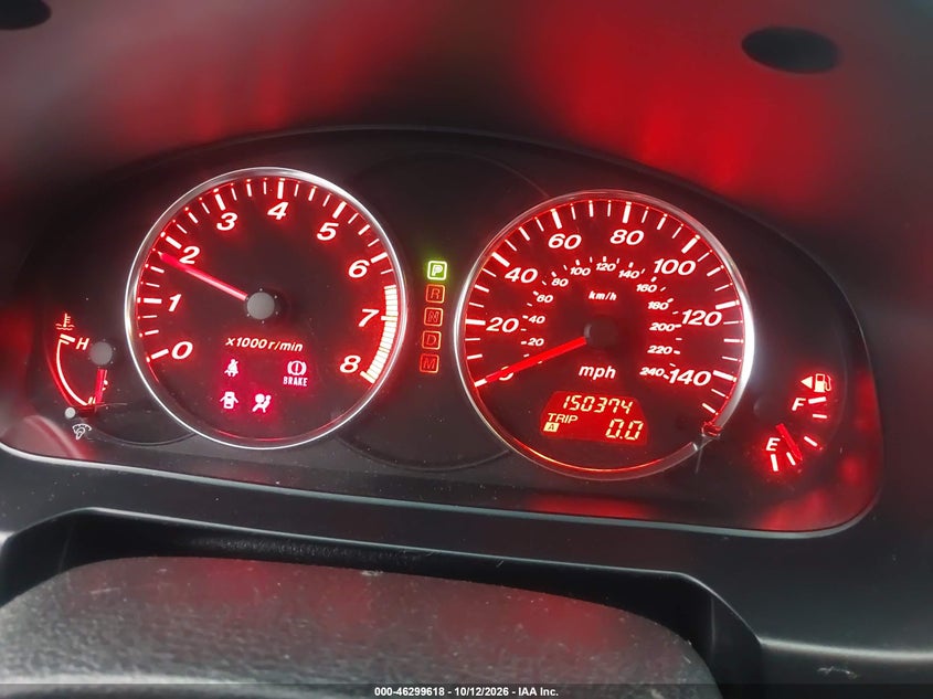 MAZDA MAZDA6 2003 VIN 1YVHP80D535M14831