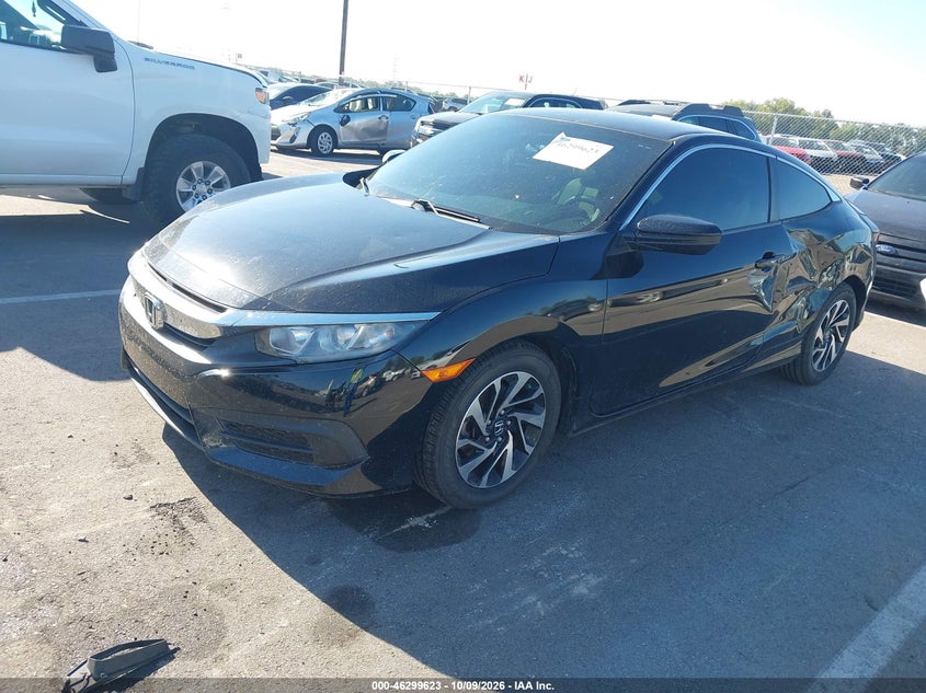 Vin: 2hgfc4b55gh314848, lot: 46799786, honda civic lx 20162