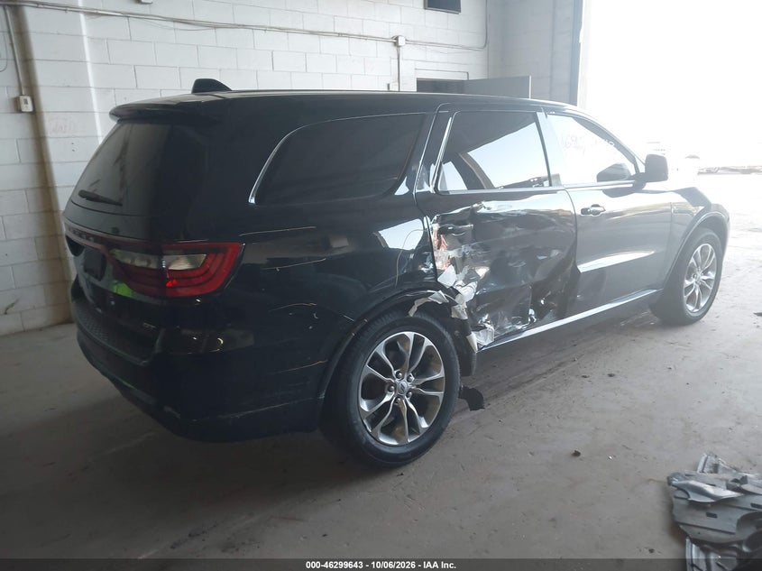 Vin: 1c4rdjdg0lc260488, lot: 46799806, dodge durango gt plus awd 20204