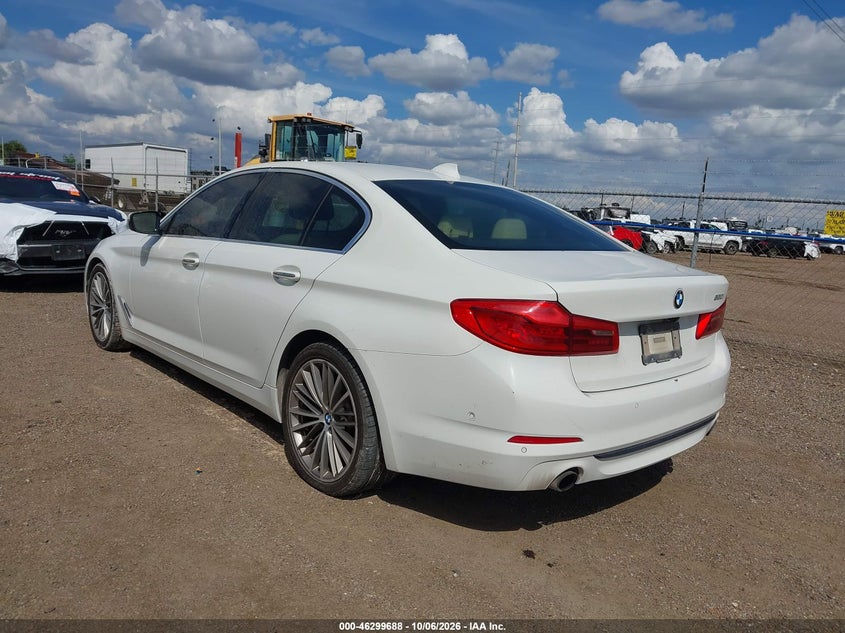 Vin: wbaja5c36hg894946, lot: 46799851, bmw 530i 20173