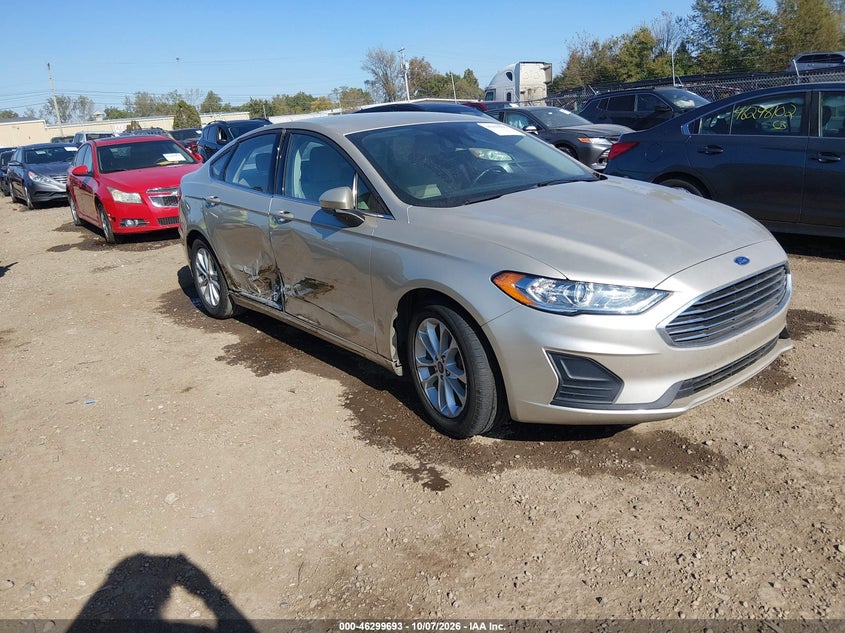 Vin: 3fa6p0hd5kr160249, lot: 46799856, ford fusion se 20191