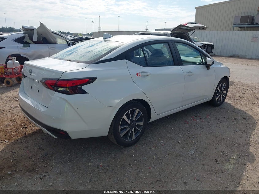 Vin: 3n1cn8ev9pl837377, lot: 46799870, nissan versa 1.6 sv xtronic cvt 20234