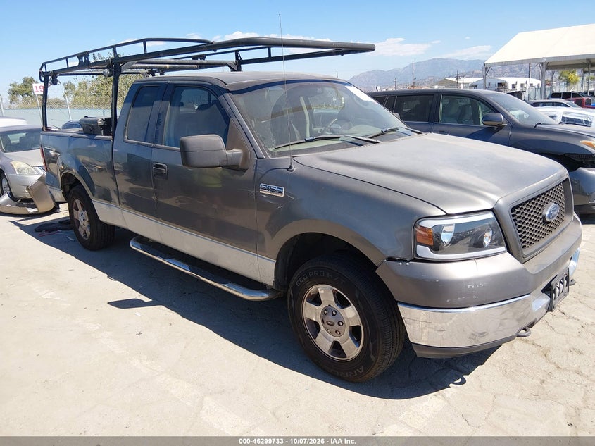 2005 Ford F-150 Fx4/Lariat/Xl/Xlt, Удар сзади, IAAI, VIN 1FTPX14565NA69288