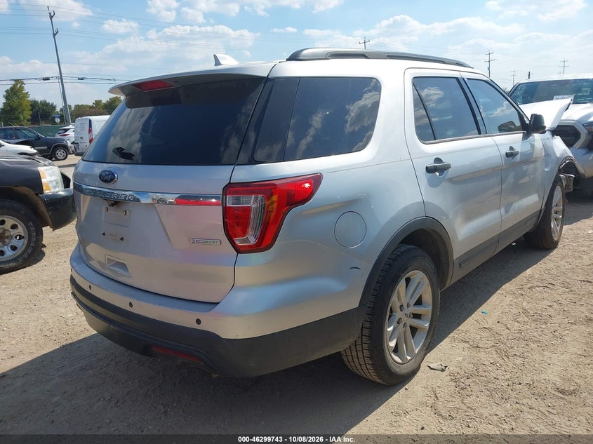 Vin: 1fm5k7bh9hgb30434, lot: 46799906, ford explorer 20174