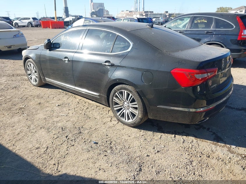 Vin: knaln4d71e5137954, lot: 46799913, kia cadenza premium 20143