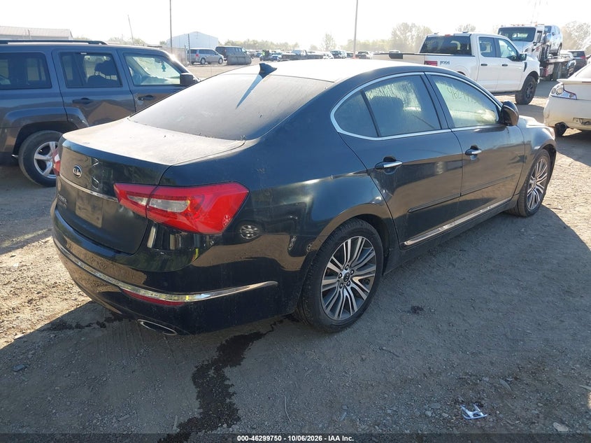 Vin: knaln4d71e5137954, lot: 46799913, kia cadenza premium 20144
