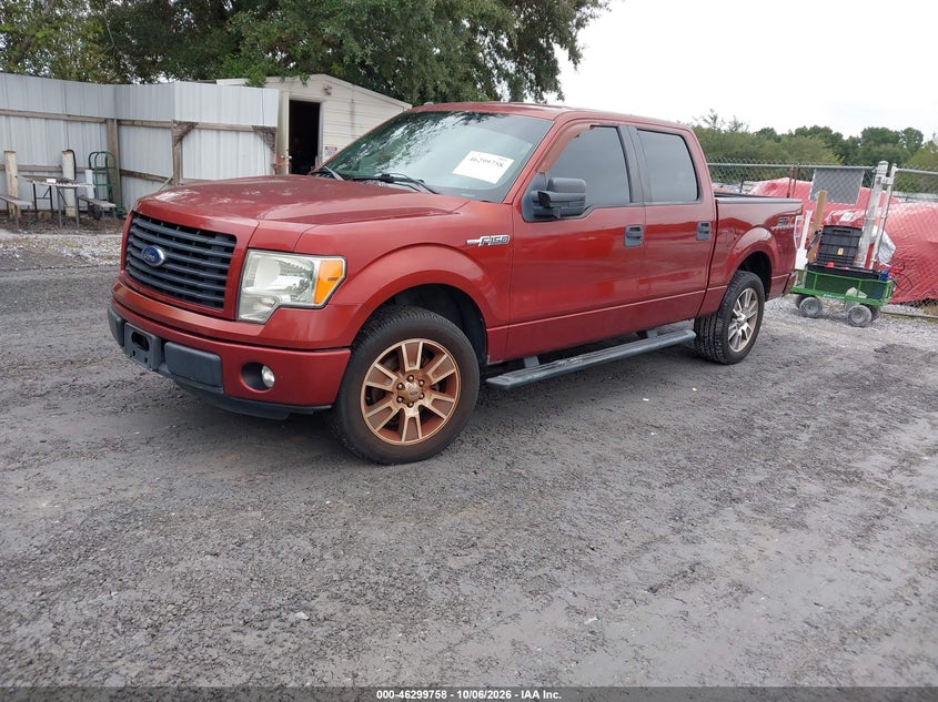 Vin: 1ftew1cm1ekf02343, lot: 46799921, ford f-150 stx 20142
